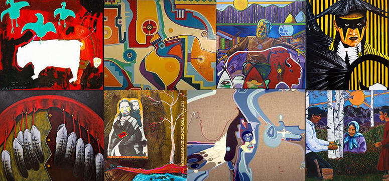 Impressive artworks by Indigenous artists can be found on the University of Calgary campus. 