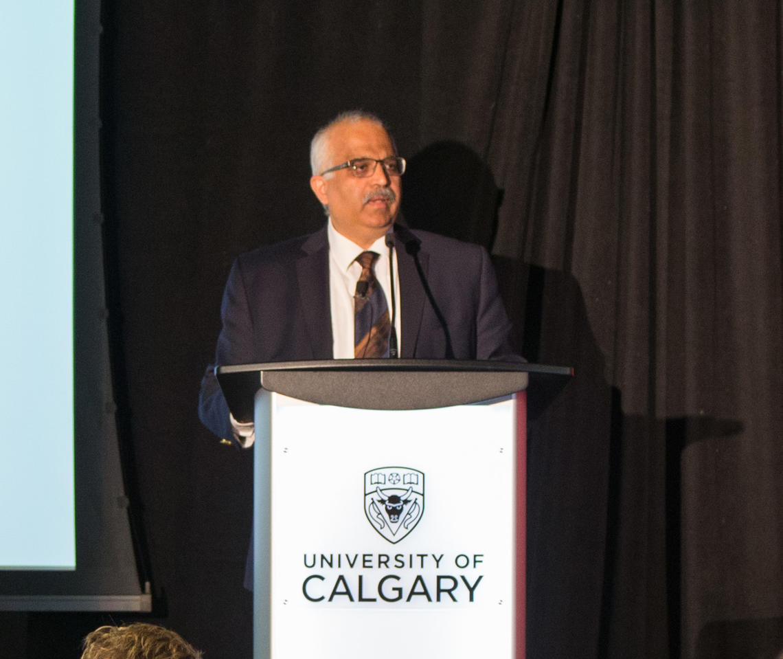 Keynote speaker Aseem Prakash said climate policy must be “for everybody, including people who work in coal mining or in fossil fuel — and until their interests are accounted for, they will oppose.” 