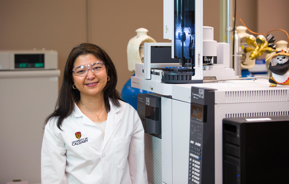 Susana Kimura-Hara researches how compounds in the water that appear as a result of human activity might be removed or altered by water treatment processes. 