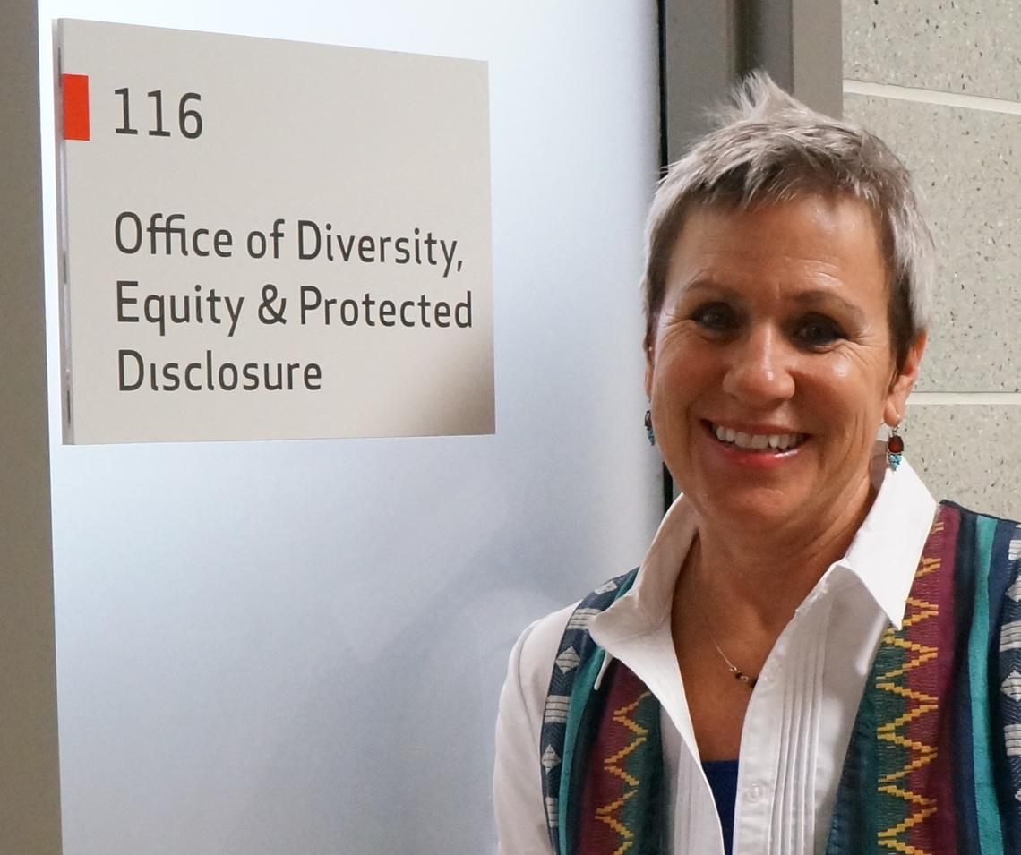 Valerie Pruegger, director of the University of Calgary's Office of Diversity, Equity and Protected Disclosure (ODEPD) says participating in Pride events is part of the commitment to making our city, and our campus, a better place for everyone who comes here. 