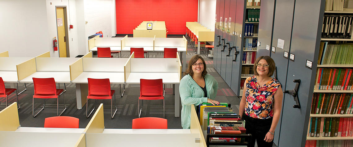 The CAR/FAR funded update to the Gallagher Library provides improved space to support science and engineering research and learning.