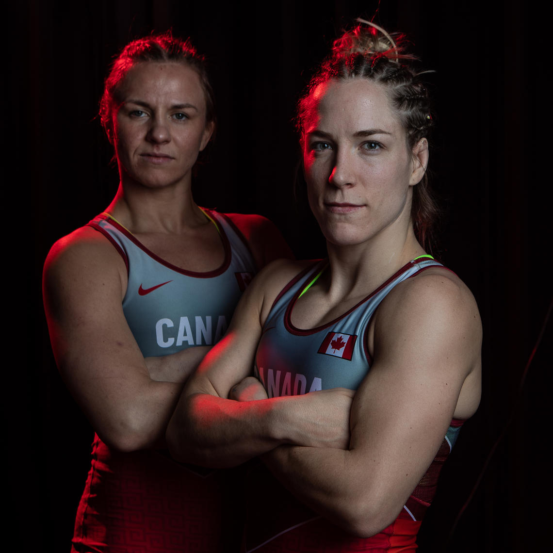 Wrestlers Erica Wiebe and Danielle Lappage both have connections to UCalgary and are representing Canada at the Tokyo 2020 Olympics.