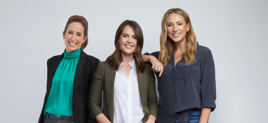 Areto Labs co-founders: Jacqueline Comer, Lana Cuthbertson and Kasey Machin