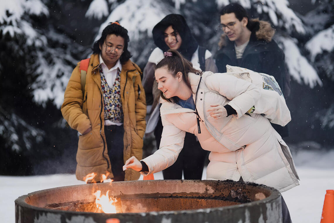 School of Creative and Performing Arts’ Acts of Kindness campfire event