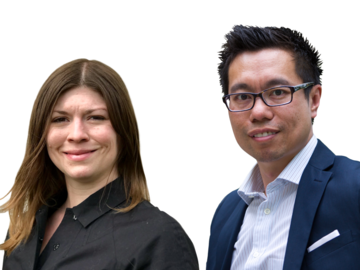 Dr. Melissa Boyce, PhD, and Dr. Andrew Szeto, PhD, Department of Psychology, Faculty of Arts 