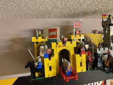 Stephen Joo's first LEGO creation, a castle, built when he was 5
