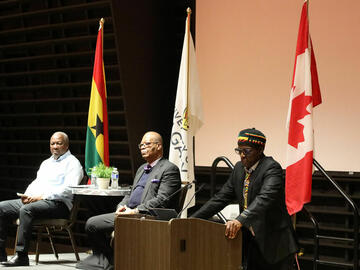 African event in Faculty of Arts, University of Calgary