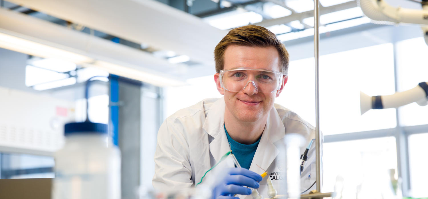 Robert Mayall began working as an undergrad in 2013 on a thesis aimed at creating a bacteria sensor