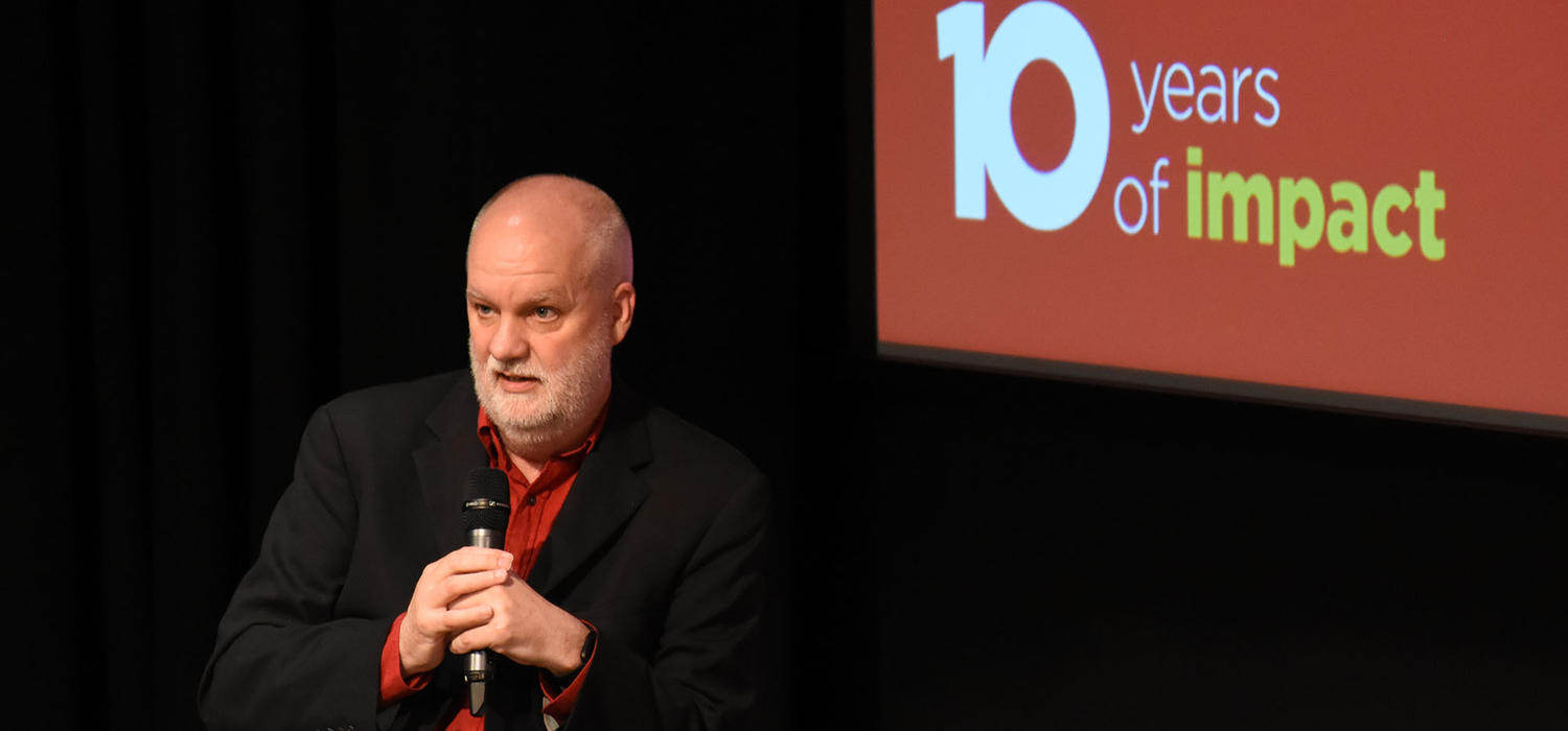 Andre Picard speaks at gala celebrating O'Brien Institute's 10th anniversary