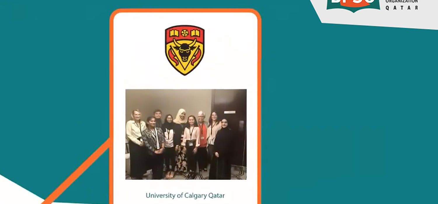 BPSO Champions from University of Calgary in Qatar