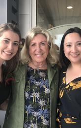 Katie Webber, Nancy Moules and Kate Wong