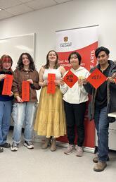 Stepping into the World of Chinese Calligraphy: A Cultural Event in the Chinese Program