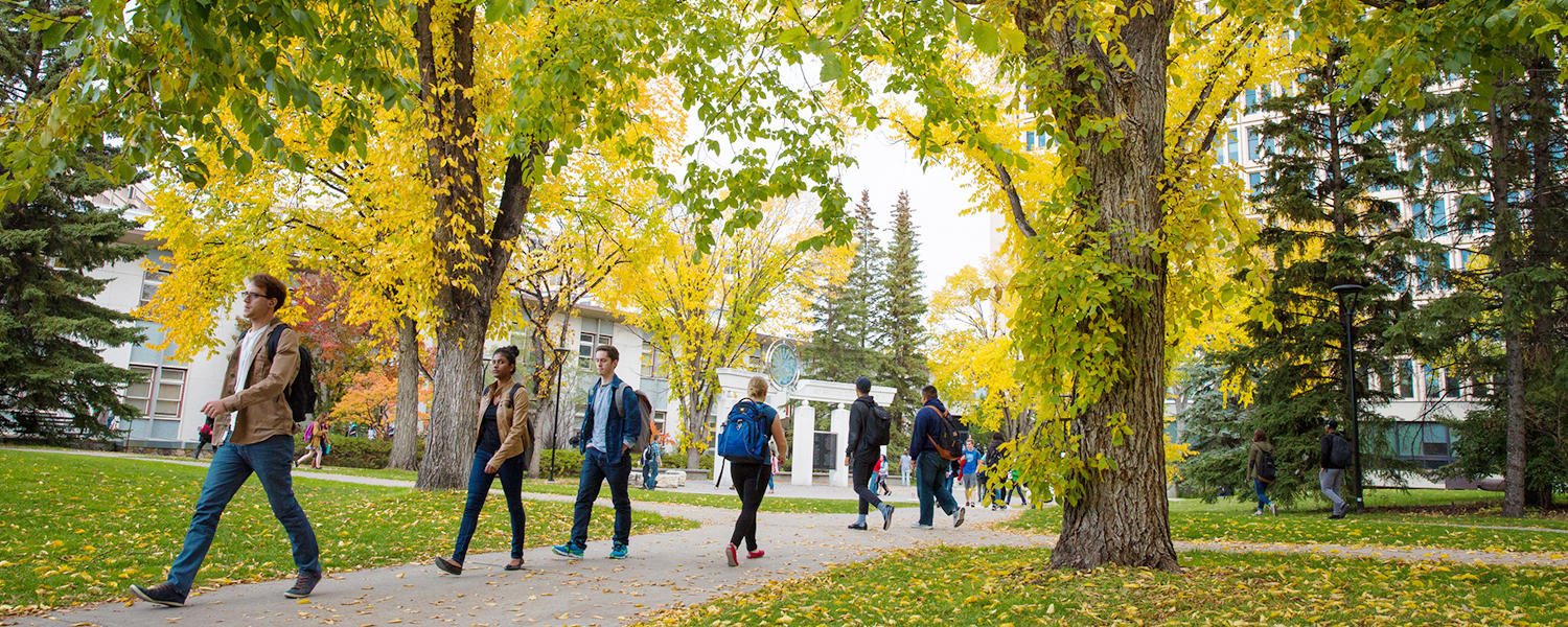 Campus in autumn