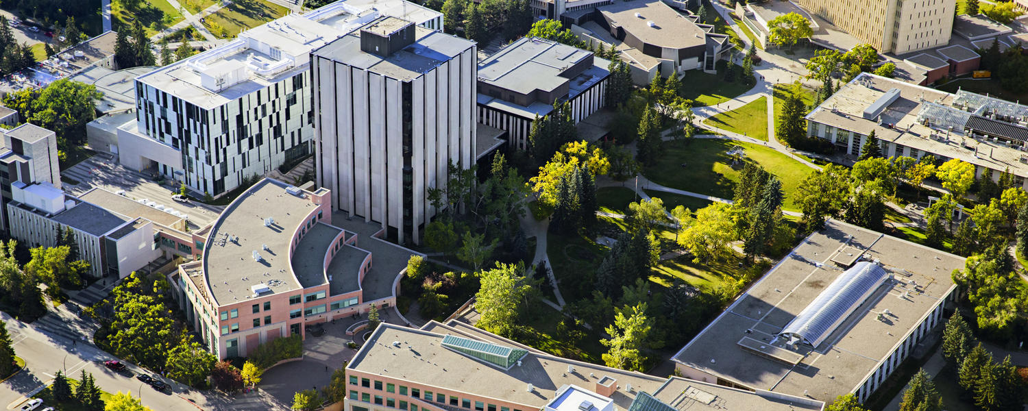 Campus aerial photo