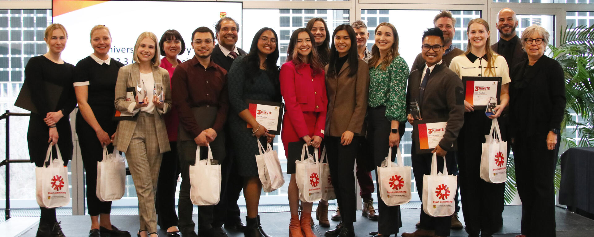 Photo of the 2023 3MT finalists