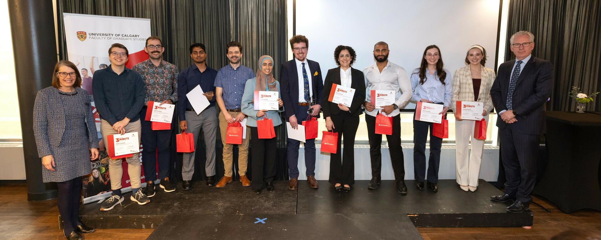 Photo of the 2025 3MT Finalists