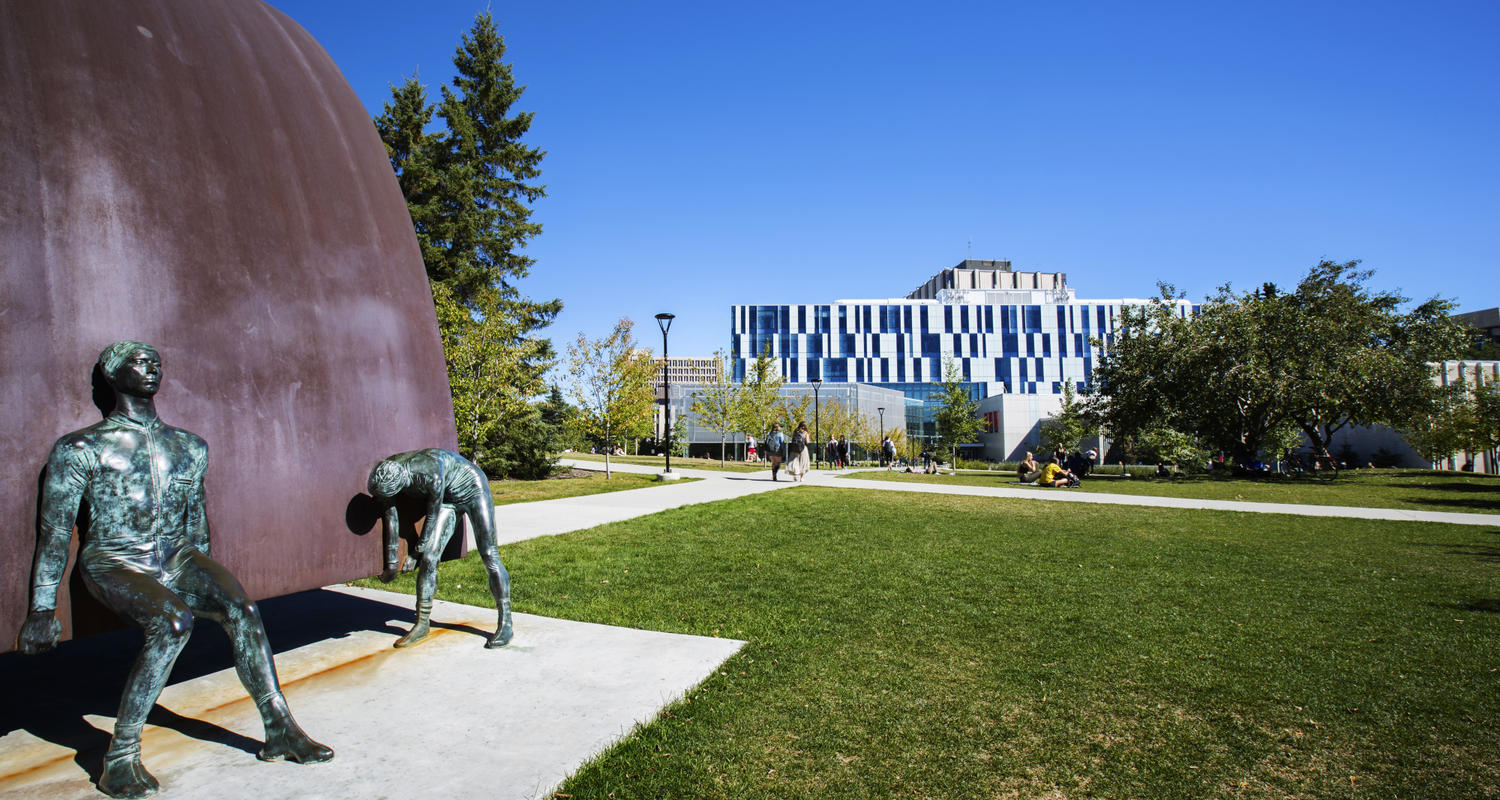 Campus sculpture