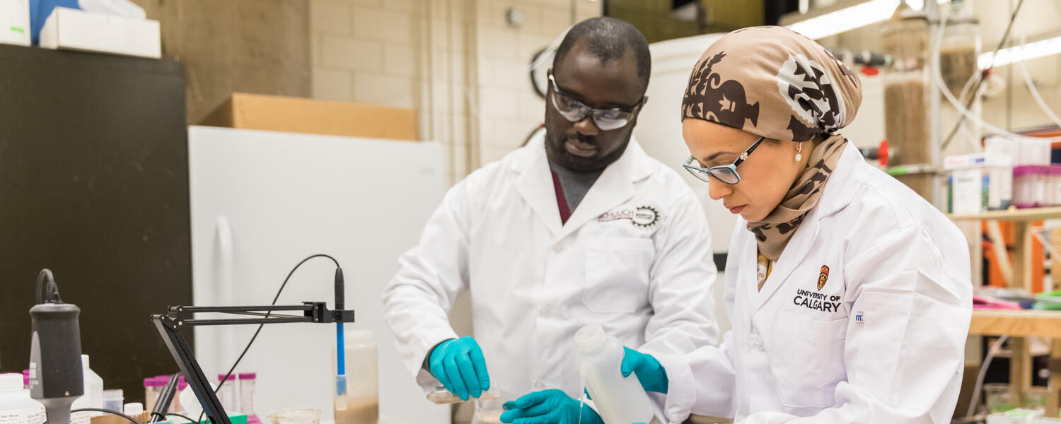 Students in lab