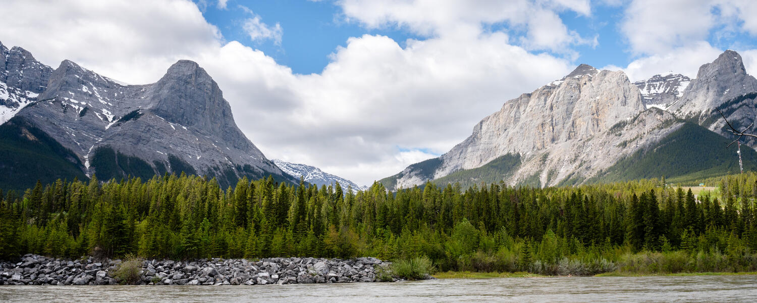 Bow River in Canmore