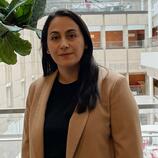 Headshot of Seiran Heshami in business attire, smiling gently in CNRL Engineering Complex