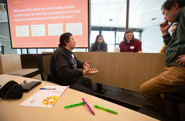 Diverse group planning session